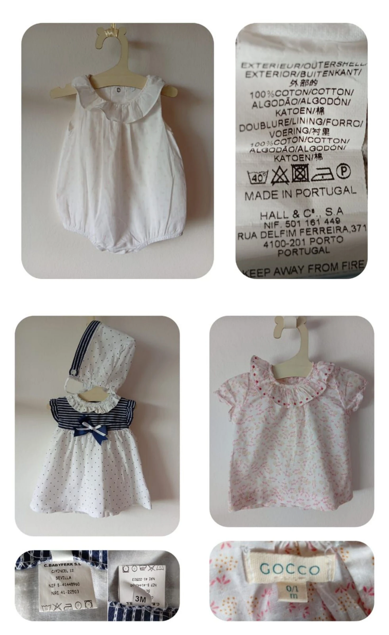 Lot bébé fille Gocco/Juliana + autres 1 à 6 mois – photo 7